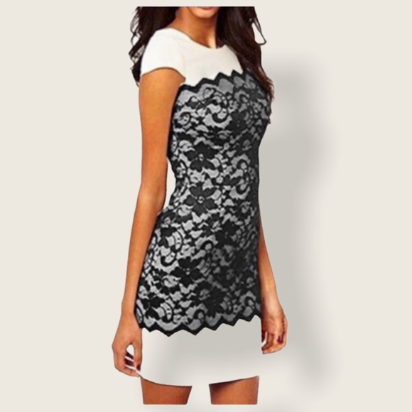 Empire Crochet O-Neck Dress - Small - HP! - Picture 11 of 16